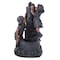 Nature Spring Outdoor Water Fountain with Boy and Girl, Antique Bronze Design and Sound for Decor on Patio, Garden 196232UQW - alternate 2